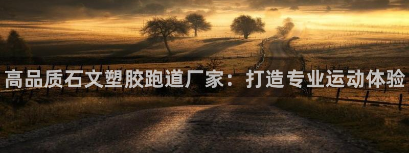 谈球吧平台app下载网址是什么:高品质石文塑胶跑道厂家:打造